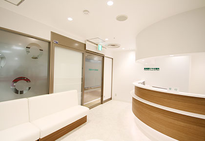 受付/高崎駅けやき眼科 | 高崎モントレー